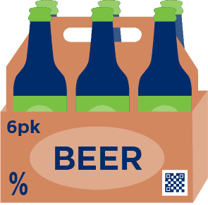 Fardos e caixas logísticas