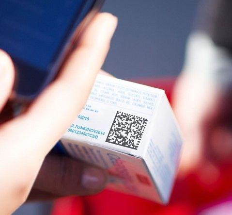 Caixa com QR Code Padrão GS1